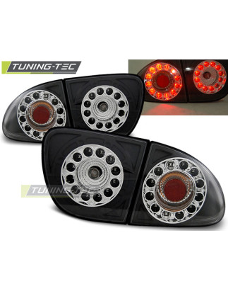 Fanali Posteriori LED Nero per Seat Leon 04/1999-08/2004 (Cod. TT-LDSE05)