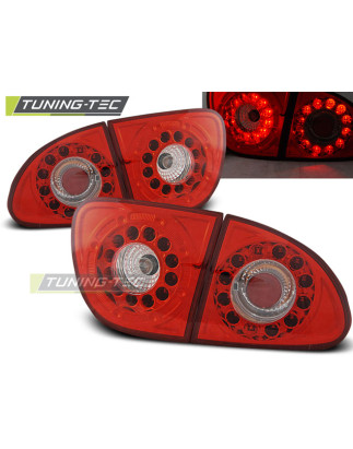 Fanali Posteriori LED Rosso/bianco per Seat Leon 04/1999-08/2004 (Cod. TT-LDSE06)