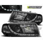 Fari Anteriori Luci Diurne Nero per Skoda Octavia I 08/2000-2010 (Cod. TT-LPSK04)