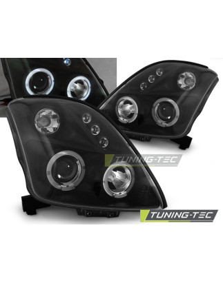 Fari Anteriori Angel Eyes per Suzuki Swift 05/2005-2010 (Cod. TT-LPSI02)