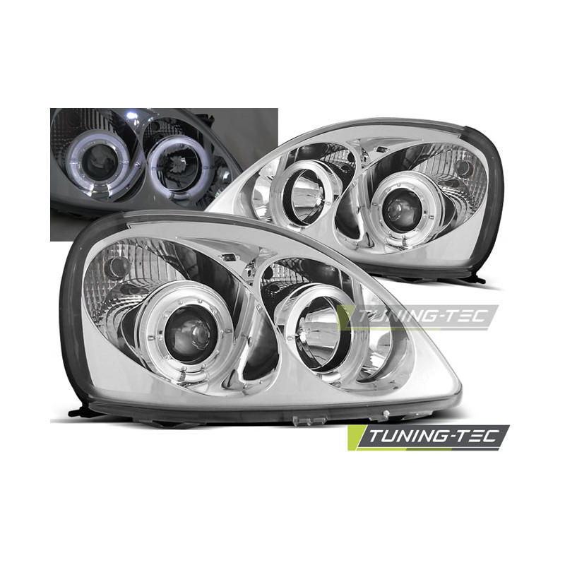 Fari Anteriori Angel Eyes per Toyota Yaris 04/1999-09/2003 (Cod. TT-LPTO01)