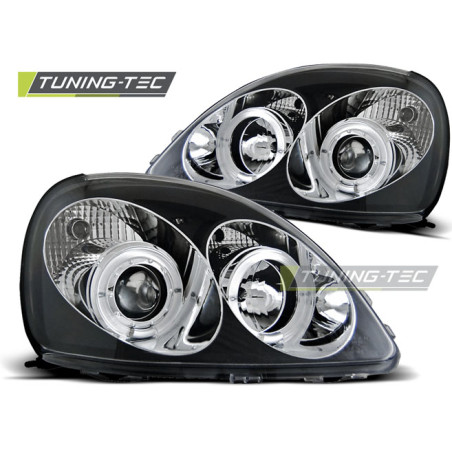 Fari Anteriori Angel Eyes per Toyota Yaris 04/1999-09/2003 (Cod. TT-LPTO02)