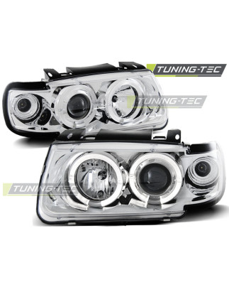 Fari Anteriori Angel Eyes per Volkswagen Polo 6N 10/1994-09/1999 (Cod. TT-LPVW05)