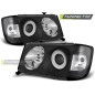 Fari Anteriori Nero per Mercedes-Benz W124 Classe E 05/1993-06/1995 (Cod. TT-LPME24)