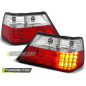 Fanali Posteriori LED Rosso/bianco per Mercedes-Benz W124 Classe E 01/1985-06/1995 (Cod. TT-LDME02)