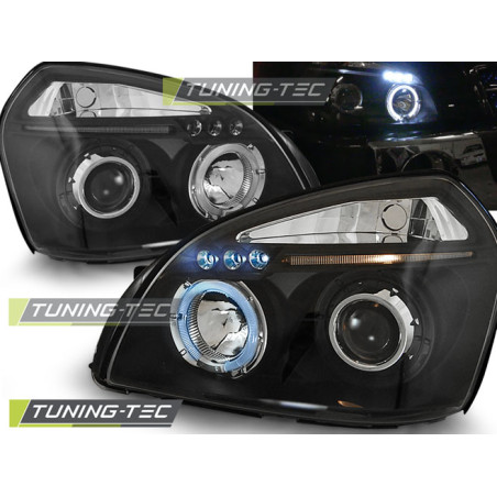 Fari Anteriori Angel Eyes per Hyundai Tucson 07/2004-2010 (Cod. TT-LPHU02)