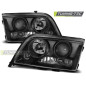 Fari Anteriori Nero per Mercedes-Benz W202 Classe C 06/1993-06/2000 (Cod. TT-LPME42)