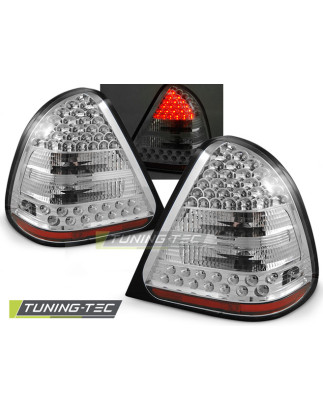 Fanali Posteriori LED Cromato per Mercedes-Benz W202 Classe C 06/1993-06/2000 (Cod. TT-LDME13)