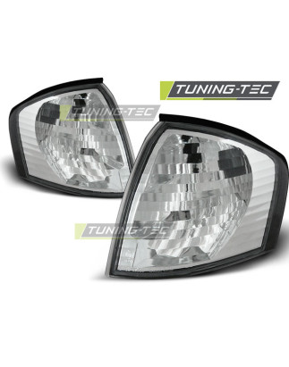Indicatori Anteriori Cromato per Mercedes-Benz W202 Classe C 06/1993-06/2000 (Cod. TT-KPME02)