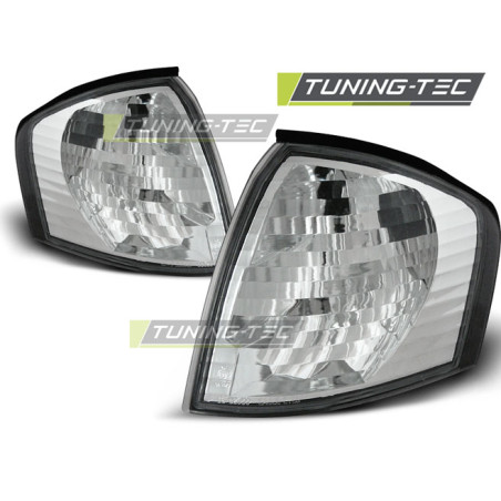 Indicatori Anteriori Cromato per Mercedes-Benz W202 Classe C 06/1993-06/2000 (Cod. TT-KPME02)
