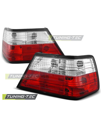 Fanali Posteriori Rosso/bianco per Mercedes-Benz W124 Classe E 01/1985-06/1995 (Cod. TT-LTME03)