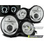 Fari Anteriori Angel Eyes per Mercedes-Benz W210 Classe E 1995-05/1999 (Cod. TT-LPME29)