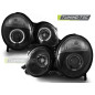 Fari Anteriori Angel Eyes per Mercedes-Benz W210 Classe E 06/1999-2002 (Cod. TT-LPME32)