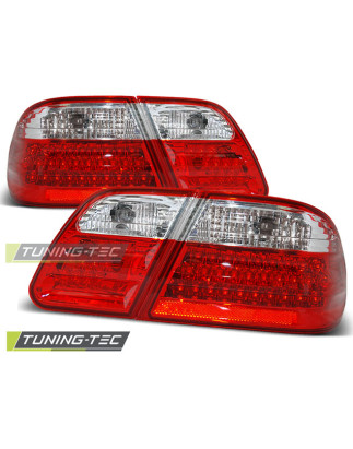 Fanali Posteriori LED Rosso/bianco per Mercedes-Benz W210 1995-03/2002 (Cod. TT-LDME01)