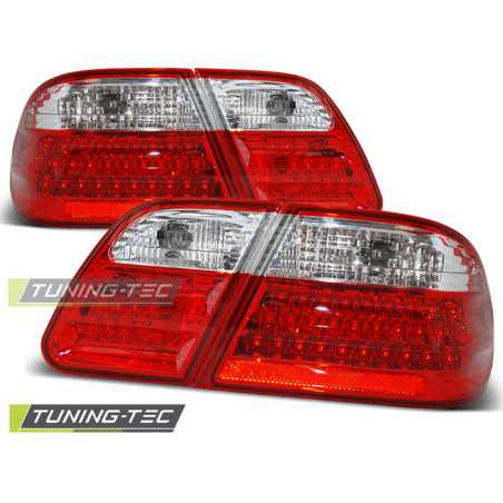 Fanali Posteriori LED Rosso/bianco per Mercedes-Benz W210 1995-03/2002 (Cod. TT-LDME01)