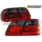 Fanali Posteriori LED Rosso Fumé per Mercedes-Benz W210 Classe E 1995-03/2002 (Cod. TT-LDME08)