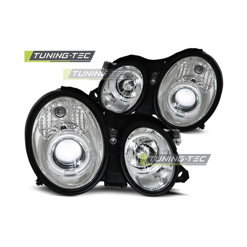 Fari Anteriori Angel Eyes per Mercedes-Benz W208 Clk 03/1997-04/2002 (Cod. TT-LPME27)