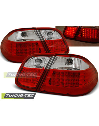 Fanali Posteriori LED Rosso/bianco per Mercedes-Benz W208 Clk 03/1997-04/2002 (Cod. TT-LDME09)