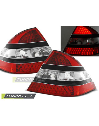 Fanali Posteriori LED Nero per Mercedes-Benz W220 S-klasa 09/1998-05/2005 (Cod. TT-LDME07)