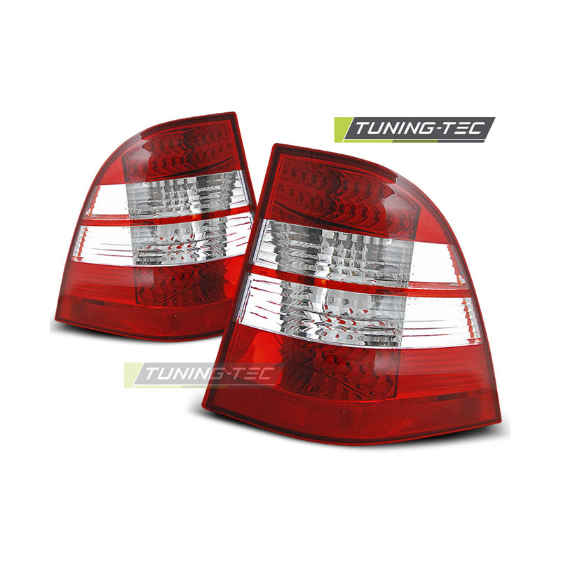 Fanali Posteriori LED Rosso/bianco per Mercedes-Benz W163 Ml Classe M 03/1998-2005 (Cod. TT-LDME04)