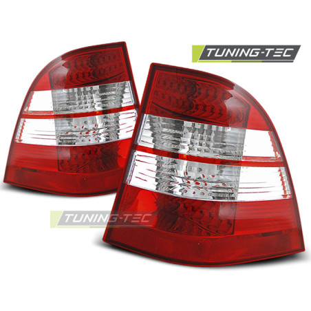 Fanali Posteriori LED Rosso/bianco per Mercedes-Benz W163 Ml Classe M 03/1998-2005 (Cod. TT-LDME04)