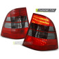 Fanali Posteriori LED Rosso Fumé per Mercedes-Benz W163 Ml Classe M 03/1998-2005 (Cod. TT-LDME05)