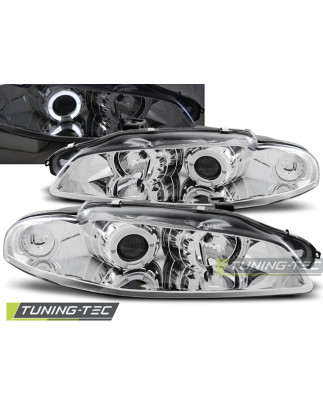Fari Anteriori Angel Eyes per Mitsubishi Eclipse 1997-12/1998 (Cod. TT-LPMI03)