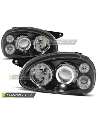 Fari Anteriori Angel Eyes per Opel Corsa B 02/1993-10/2000 (Cod. TT-LPOP14)