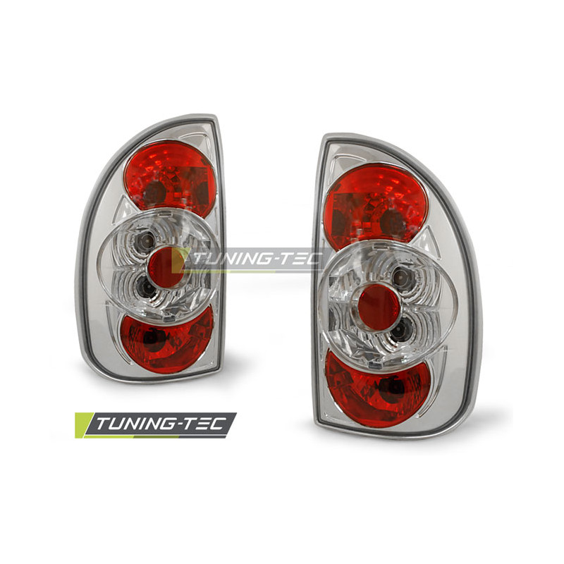 Fanali Posteriori Cromato per Opel Corsa B 5D 02/1993-10/2000 (Cod. TT-LTOP27)