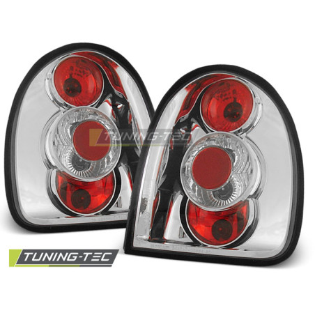 Fanali Posteriori Cromato per Opel Corsa B 3D 02/1993-10/2000 (Cod. TT-LTOP20)