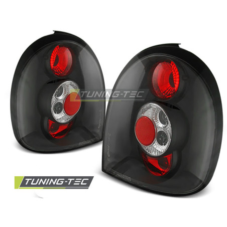 Fanali Posteriori Nero per Opel Corsa B 3D 02/1993-10/2000 (Cod. TT-LTOP24)