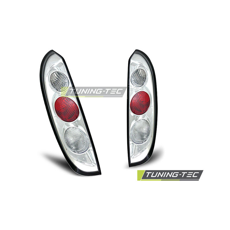 Fanali Posteriori Cromato per Opel Corsa C 11/2000-09/2006 (Cod. TT-LTOP34)
