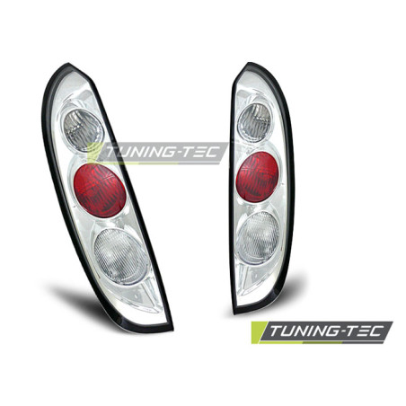 Fanali Posteriori Cromato per Opel Corsa C 11/2000-09/2006 (Cod. TT-LTOP34)