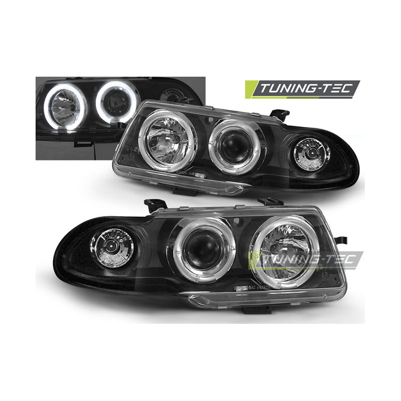 Fari Anteriori Angel Eyes per Opel Astra F 09/1991-08/1994 (Cod. TT-LPOP02)