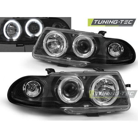 Fari Anteriori Angel Eyes per Opel Astra F 09/1994-08/1997 (Cod. TT-LPOP04)
