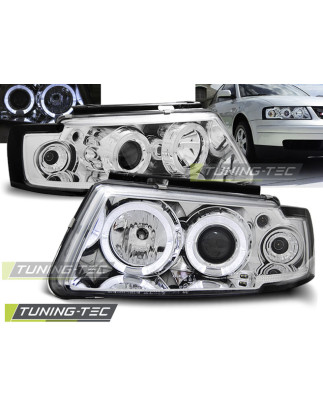 Fari Anteriori Angel Eyes per Volkswagen Passat B5 3B 11/1996-08/2000 (Cod. TT-LPVW12)