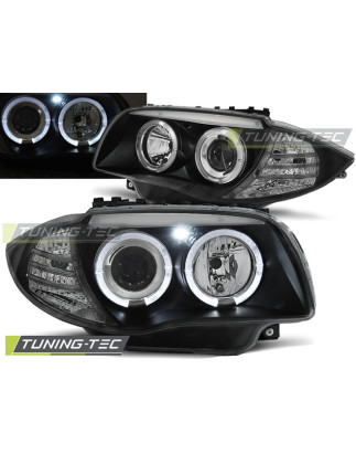 Fari Anteriori Angel Eyes per BMW 1 E87/E81/82/88 2004-2011 (Cod. TT-LPBM80)