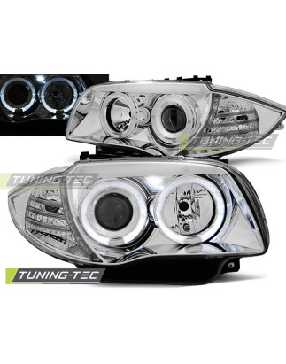 Fari Anteriori Angel Eyes per BMW 1 E87/E81/82/88 2004-2011 (Cod. TT-LPBM79)