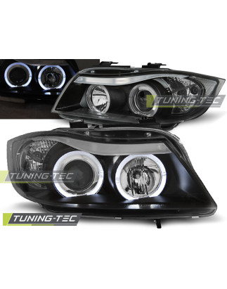 Fari Anteriori Angel Eyes per BMW E90/E91 2005-2008 (Cod. TT-LPBM76)