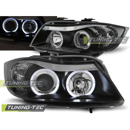 Fari Anteriori Angel Eyes per BMW E90/E91 2005-2008 (Cod. TT-LPBM76)