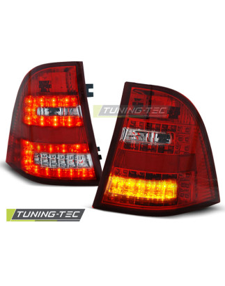 Fanali Posteriori LED Rosso/bianco per Mercedes-Benz W163 Ml Classe M 03/1998-2005 (Cod. TT-LDME21)