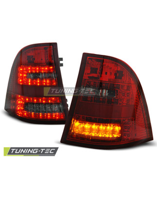 Fanali Posteriori LED Rosso Fumé per Mercedes-Benz W163 Ml Classe M 03/1998-2005 (Cod. TT-LDME22)