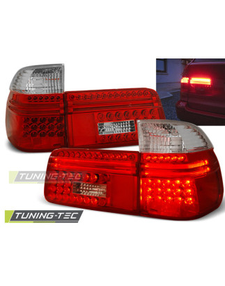 Fanali Posteriori LED Rosso/bianco per BMW E39 1997-08/2000 (Cod. TT-LDBM55)