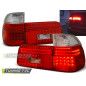 Fanali Posteriori LED Rosso/bianco per BMW E39 1997-08/2000 (Cod. TT-LDBM55)