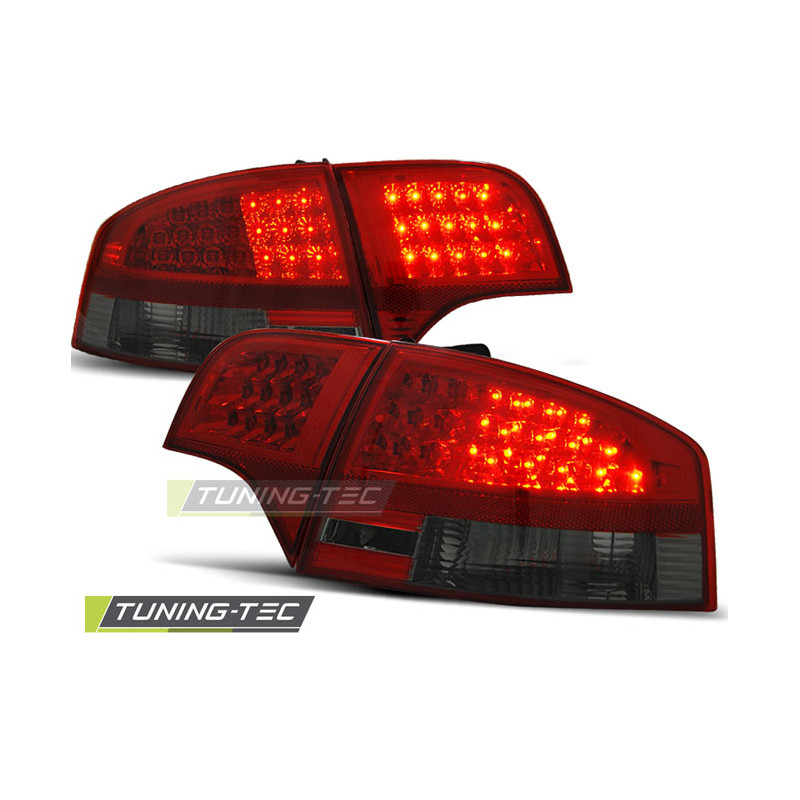 Fanali Posteriori LED Rosso Fumé per Audi A4 B7 11/2004-11/2007 (Cod. TT-LDAU54)