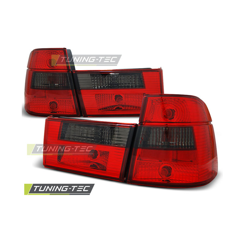 Fanali Posteriori Rosso Fumé per BMW E34 1991-1996 (Cod. TT-LTBM59)
