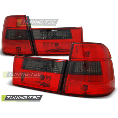 Fanali Posteriori Rosso Fumé per BMW E34 1991-1996 (Cod. TT-LTBM59)
