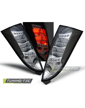 Fanali Posteriori LED LED Nero per Ford Focus Mk1 10/1998-10/2004 (Cod. TT-LDFO05)