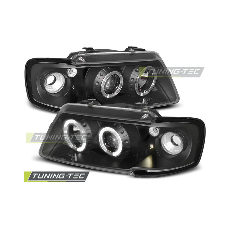 Fari Anteriori Angel Eyes per Audi A3 8L 08/1996-08/2000 (Cod. TT-LPAU05)