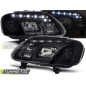 Fari Anteriori Luci Diurne Nero per Volkswagen Touran /caddy 02/2003-10/2006 (Cod. TT-LPVWC4)